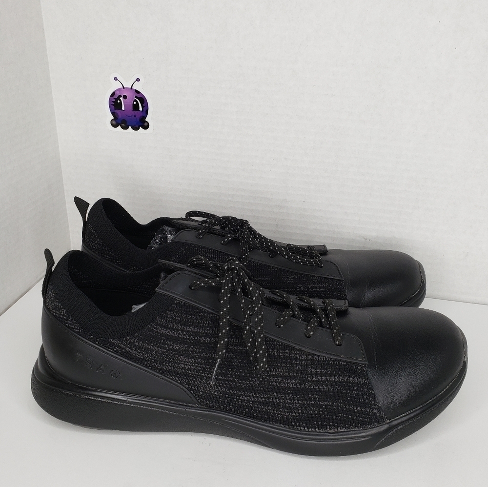 Alegria Traq Qest Black Dream Knit Fabric Sneaker